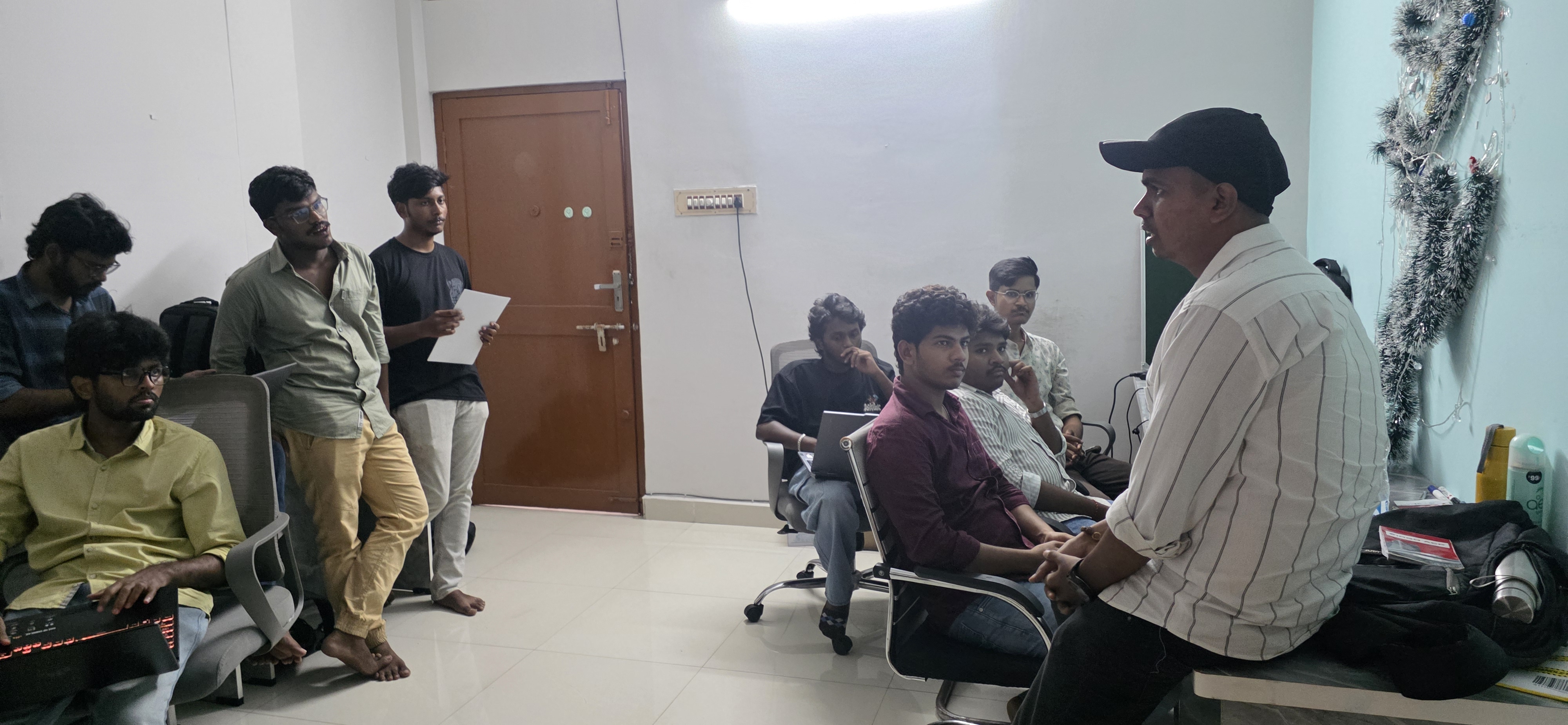 Technical workshop with students