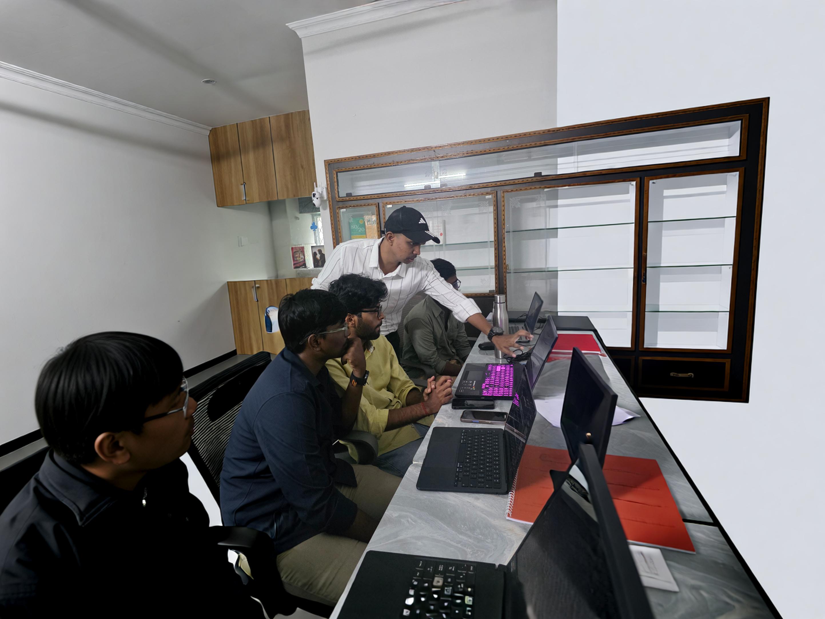Technical workshop with students