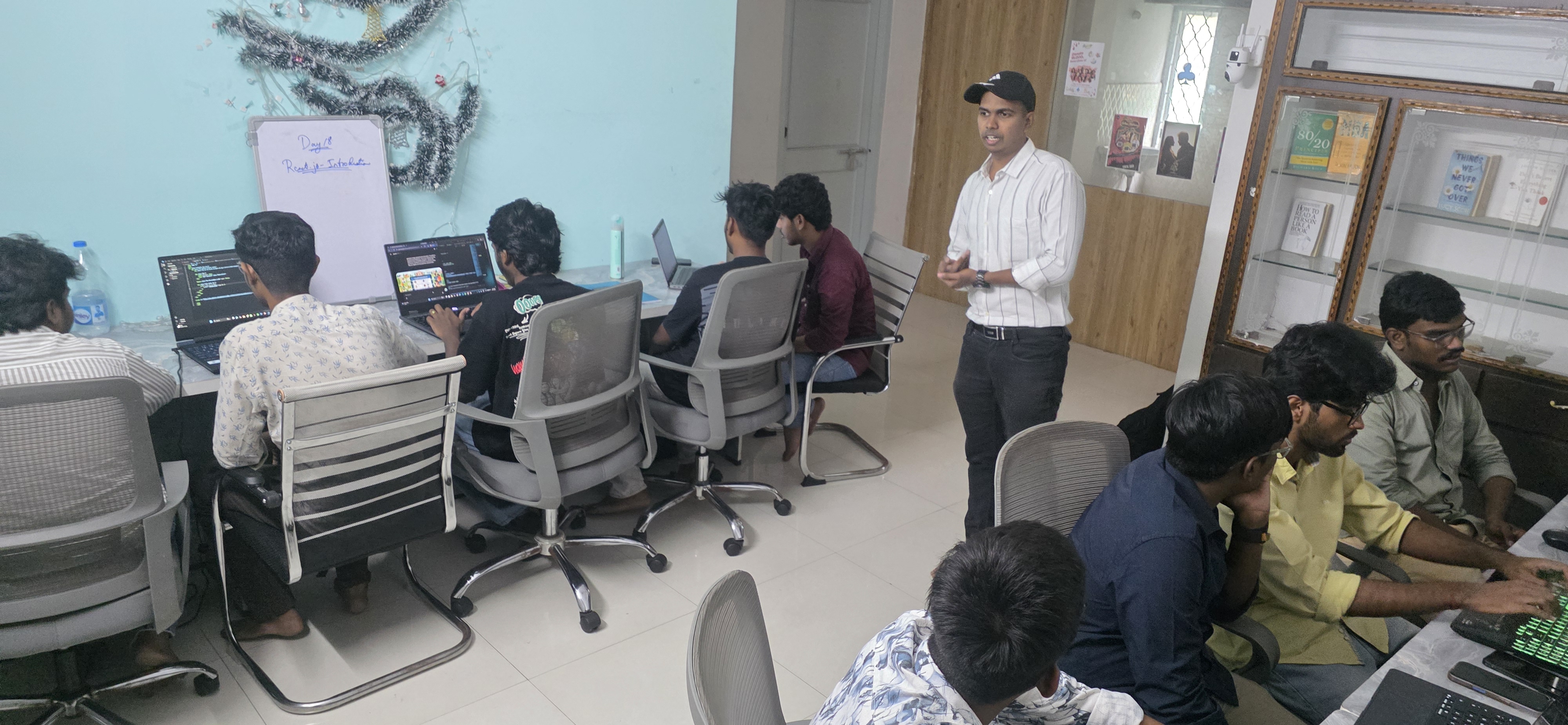 Students learning through practical implementation